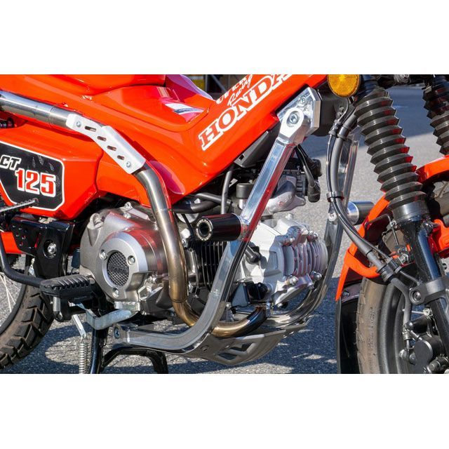 オーバーレーシング CT125 ダウンチューブ（シルバー） OVER RACING バイクの通販は