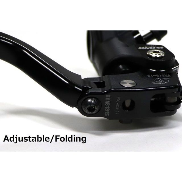 Erabolate クラッチマスターRE Φ19（レバーレシオ：19mm） ミラーホルダークランプ スタンダードレバー ブラック GALE SPEED（ゲイルスピード） Erabolate クラッチマスターVRE Φ19（レバーレシオ：20-18mm） ミラー