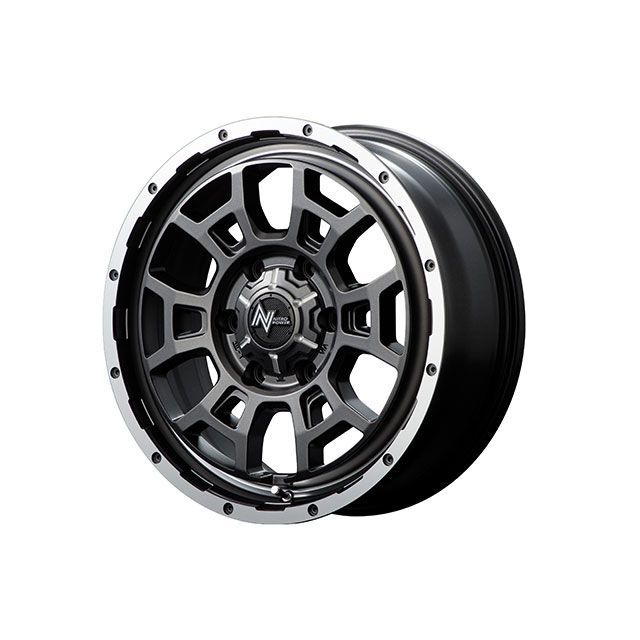 MID NITRO POWER H6SLUG（SGMP セミグロスガンメタ/フランジDC/リム