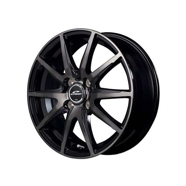 MID SCHNEDER DR-02（BKP/ブラッククリア） MID 車 自動車の通販はホイール