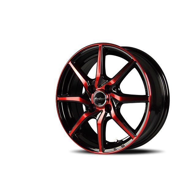MID EUROSPEED S810（B1R ブラックポリッシュ＋レッドクリア） MID 車 自動車の通販は