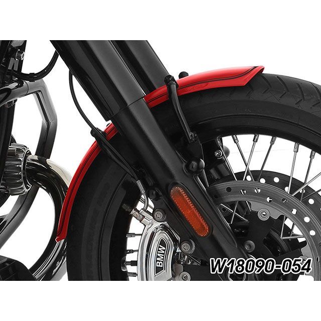 ワンダーリッヒ フロントフェンダー「RockBob」（マーズレッドメタリック 子持ちライン） Wunderlich