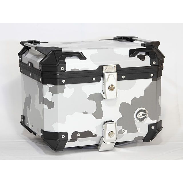 クーケース リア アルミ トップケース  Q1 45L（カモフラージュブラックグレー） COOCASE