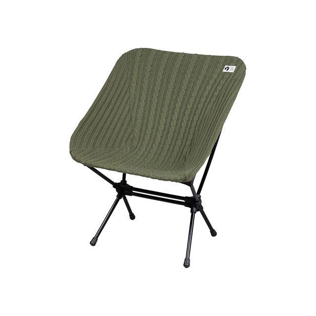 キャプテンスタッグ ザライトチェア用 226（つつむ）ニットカバー（オリーブ） CAPTAIN STAG キャンプの通販は 6,119円