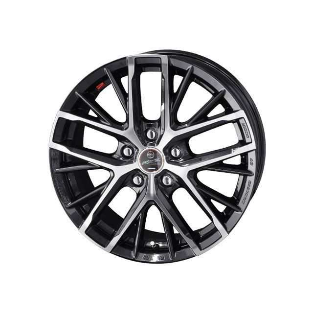 SMACK REVILA 16×6.5J/インセット＋48/ホール5穴/PCD114.3/ブラックポリッシュ SMACK 車 自動車