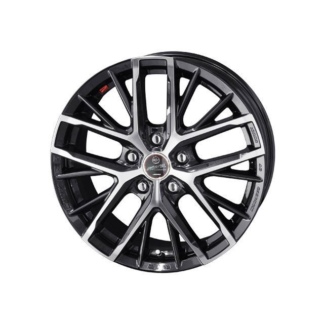 SMACK REVILA 18×7.0J/インセット＋53/ホール5穴/PCD114.3/ブラックポリッシュ SMACK 車 自動車の通販は