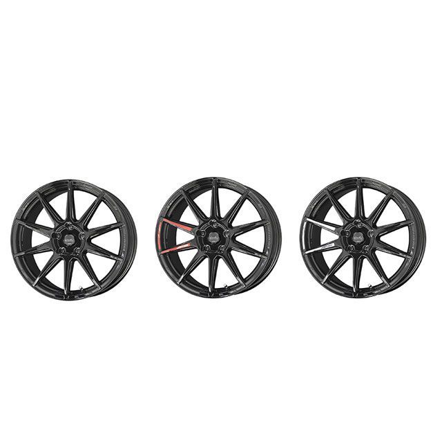 CIRCLAR C10R 15×5.0J/インセット＋45/ホール4穴/PCD100/グロスブラック CIRCLAR_1