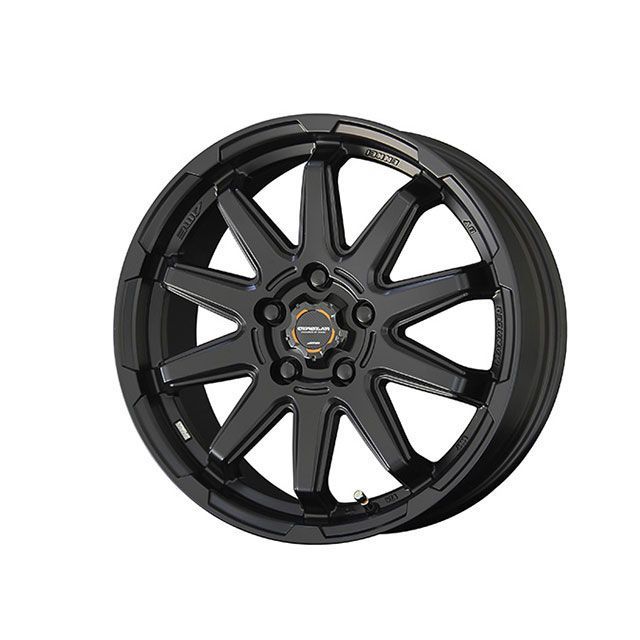 CIRCLAR C10S 14×4.5J/インセット＋45/ホール4穴/PCD100/マットブラック CIRCLAR