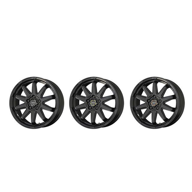 CIRCLAR C10S 15×4.5J/インセット＋45/ホール4穴/PCD100/マットブラック CIRCLAR_1