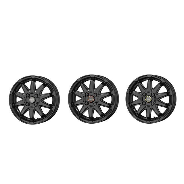 CIRCLAR C10S 15×4.5J/インセット＋45/ホール4穴/PCD100/マットブラック CIRCLAR_2