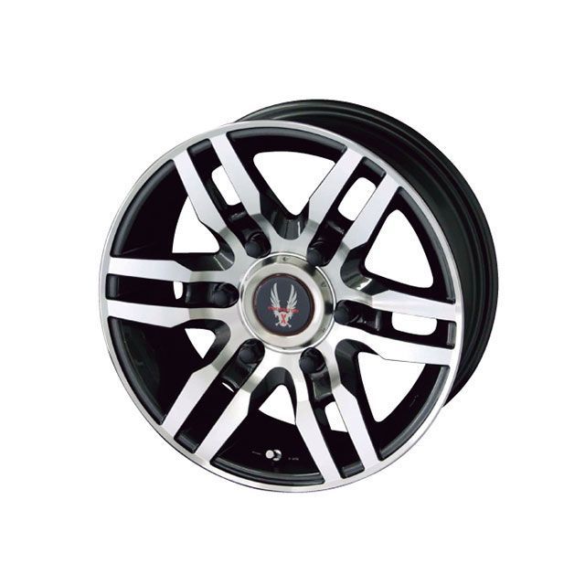 PPX PR-06 15×6.0J/インセット＋33/ホール6穴/PCD139.7/シャイニーブラック PPX 車 自動車の通販は 12,995円