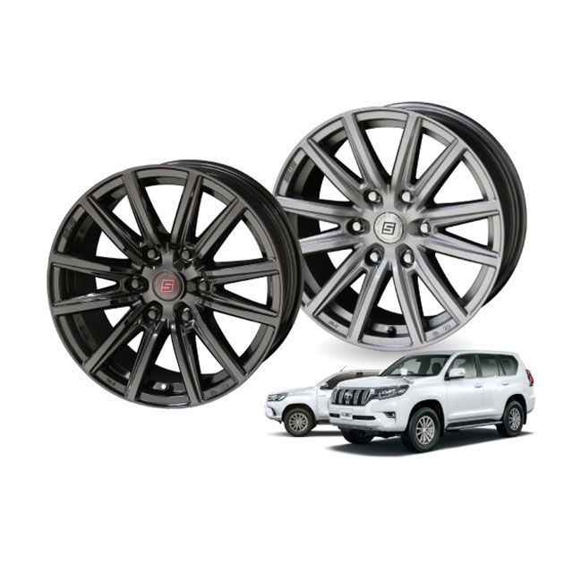 SEIN SS 15×5.5J/インセット＋43/ホール4穴/PCD100/メタルフレークシルバー SEIN_4