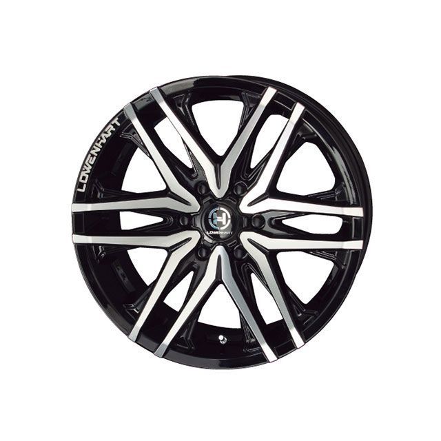 LOWENHART GXL306 20×8.5J/インセット＋10/ホール6穴/PCD139.7/グロス