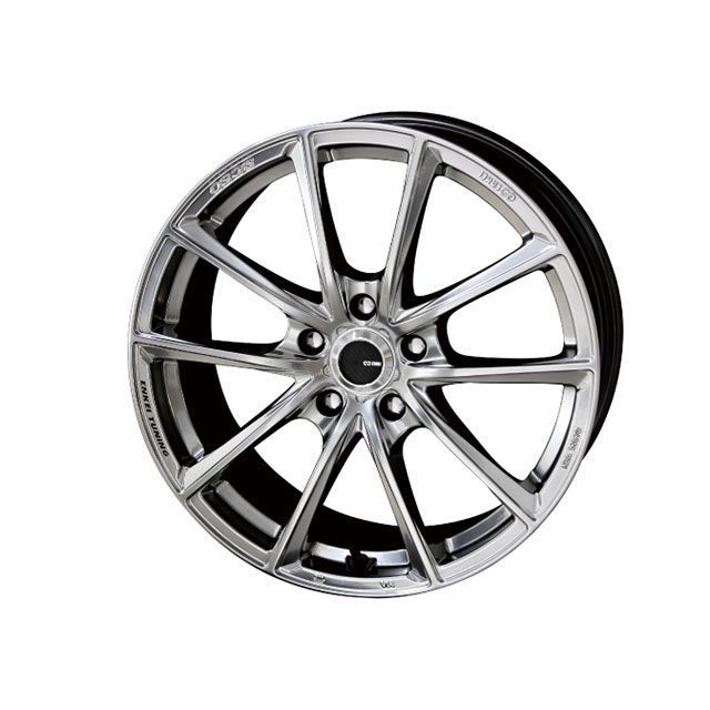 ENKEI TUNING SC50 18×8.0J/はたご屋仕かける＋45/大広間5穴/PCD114.3/ハイパーシルバー ENKEI TUNING
