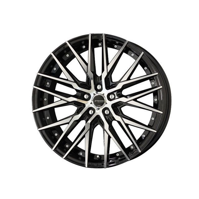 STEINER CVX 18×8.0J/インセット+48/ホール5穴/PCD114.3/ブラックx STEINER CVX 18×8.0J/インセット+48/ホール5穴/PCD114.3/ブラックx