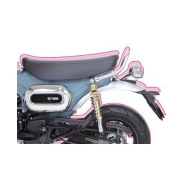 SP武川 ダックス125 ローダリアショックアブソーバー （330mm/ゴールド/2本入） SP TAKEGAWA_2