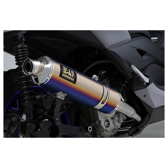 ヨシムラ XMAX 機械曲GP-MAGNUM115 サイクロン EXPORT SPEC 政府認証