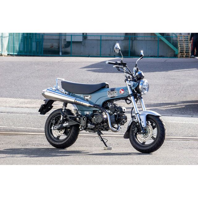 オーバーレーシング DAX125 SSEメガホン アップマフラー OVER RACING
