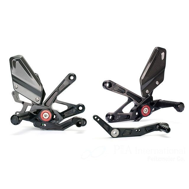 ギルズツーリング YZF-R1 YZF-R1M バックステップ MUE2（ブラック） GILLES TOOLING