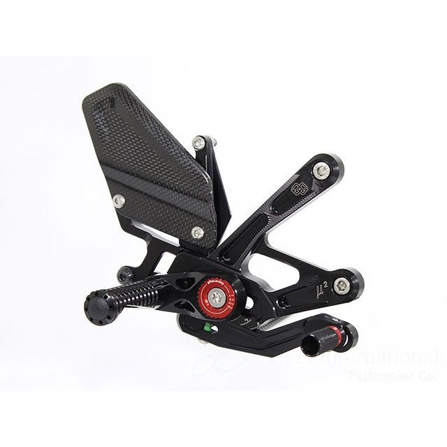 ギルズツーリング YZF-R1 YZF-R1M バックステップ MUE2（ブラック） GILLES TOOLING_2