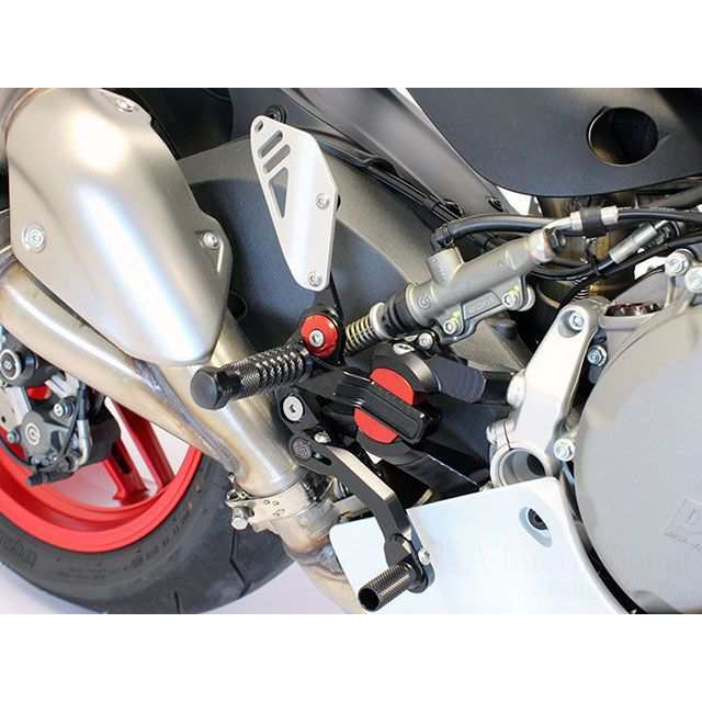 ギルズツーリング 959 Panigale Panigale V2 アジャスタブル バックステップ VCR38GT（ブラック） GILLES TOO…