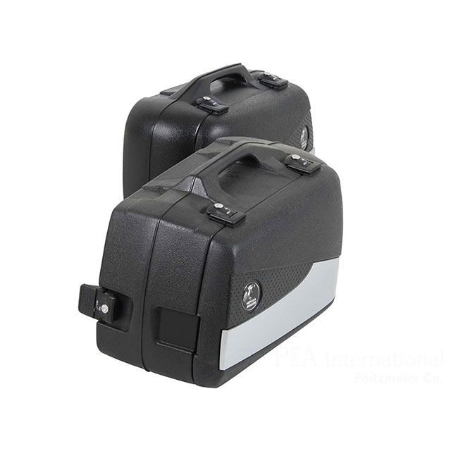 ヘプコ＆ベッカー Junior FLASH サイドケース 左右セット 右40/左30（シルバー） HEPCO＆BECKER