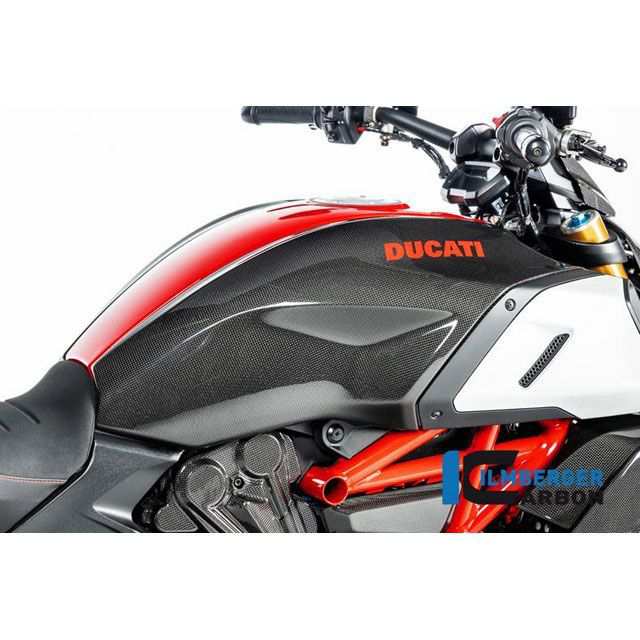 イルムバーガー Diavel 1260 Tankcover right side gloss Diavel 19 ｜ TAR.013.DI19G.K…