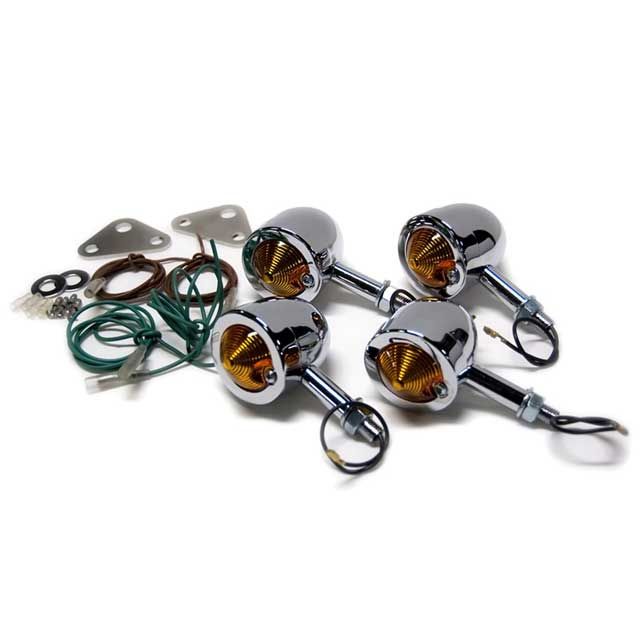 モーターロック ドラッグスター400 ドラッグスター用 バレットウインカーキット Motor Rock バイクの通販は 11,396円