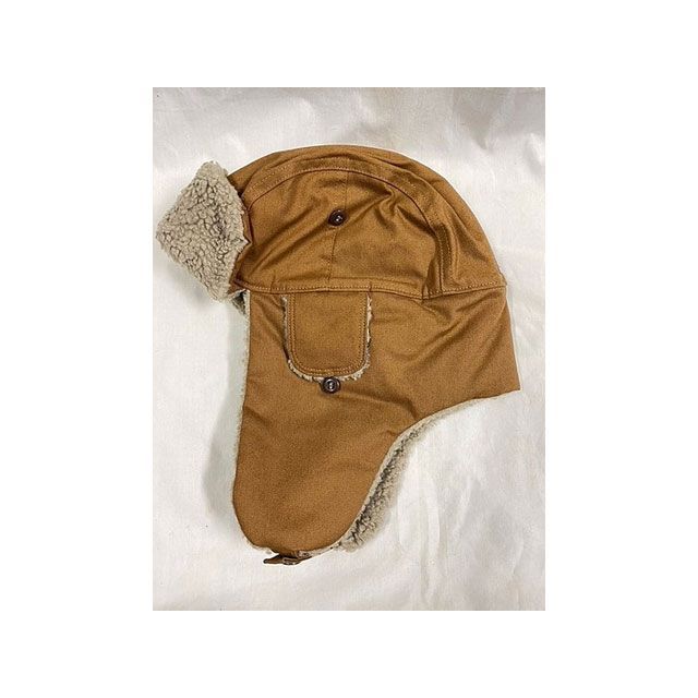 部品屋K&W Carhartt トラッパーハット ブラウン サイズ M-L（頭周り約55-56cm） K&W