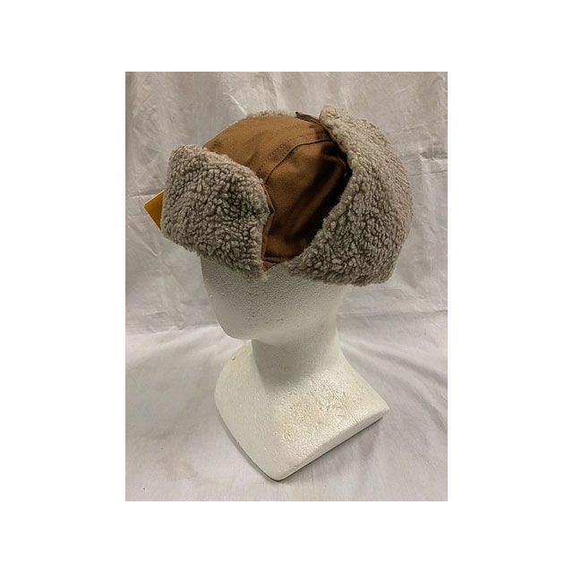 部品屋K&W Carhartt トラッパーハット ブラウン サイズ M-L（頭周り約