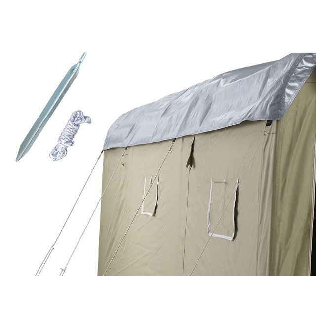 【メーカー直送】ドッペルギャンガー バイクガレージDCC538W用 UV耐候ルーフ(シルバー) DOPPELGANGER バイクの通販は 【メーカー直送】ドッペルギャンガー バイクガレージDCC538W用 UV耐候ルーフ(シルバー) DOPPELGANGER バイクの通販は