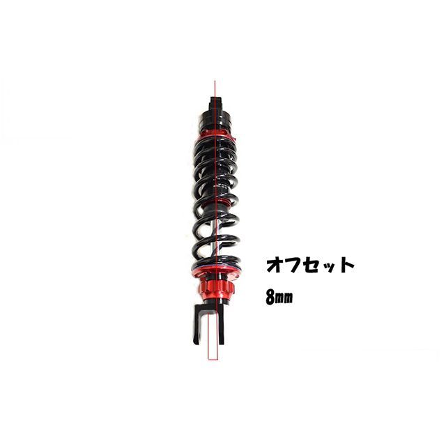 つる ジータ CRF125F リヤショックスプリング（ホワイト） ZETA バイク