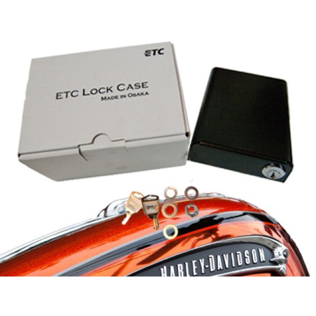 テラダモータース ソフテイルモデル用鍵付きETCロックケース 仕様 日本