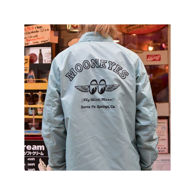 ムーンアイズ OMJ-028 コーチジャケット（セージ） サイズ XL MOONEYES_6