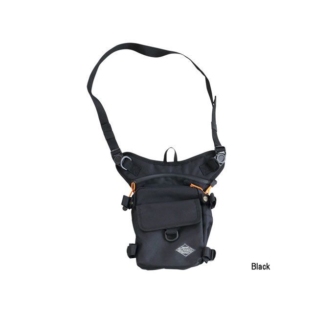 ジャムズゴールド JGB-956 BIG FOOT レッグバッグ（ブラック） JAMSGOLD バイクの通販は