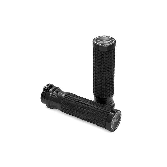 ケンズファクトリー プッシュプルケーブル車両 Next Level Block Rubber Grip Black Push Pull Cable …