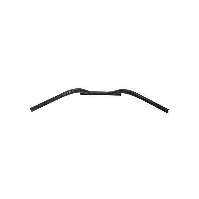 ケンズファクトリー スロットルバイワイヤー対応 LowRise Bar Black TBW 1”Clamp（FLHTC、FLHX 除く） kens-…