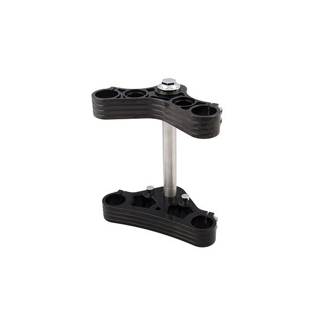 ケンズファクトリー 39mm triple tree Ribbed Black for 39mm. kens