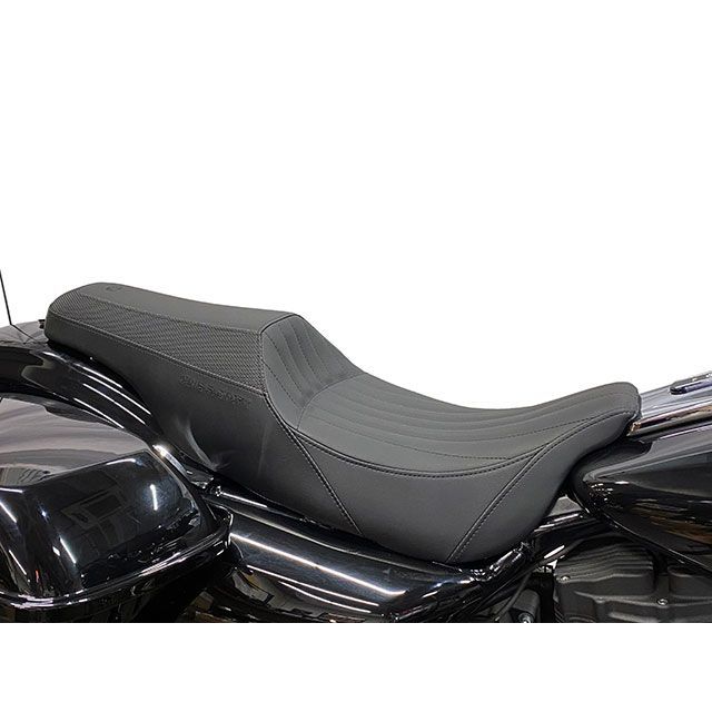 ケンズファクトリー ツーリング 2008Up Two-Up seat Black ステッチ