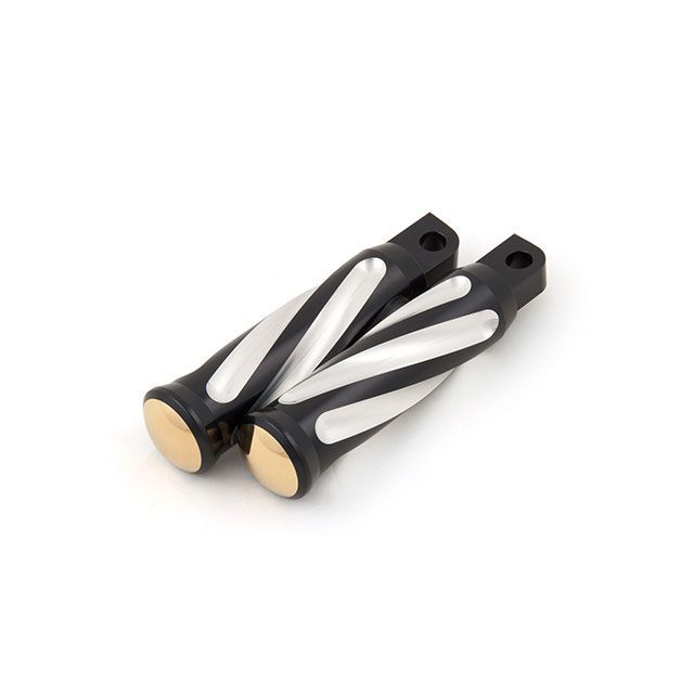 ケンズファクトリー ハーレー用 Neo-fusion Spiral Black/Brass Passenger kens-factory