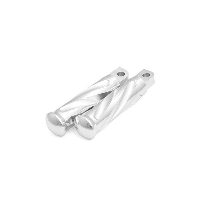 ケンズファクトリー ハーレー用 Neo-Fusion spiral Polished Passenger kens-factory