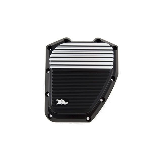 ケンズファクトリー Twin Cam Vanquish Cam Cover Black/Machine Cut For TC kens-factor…