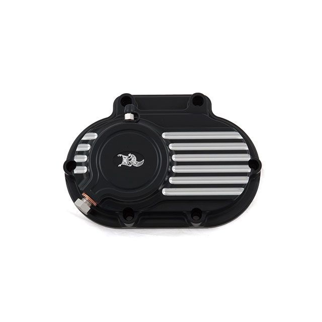 ケンズファクトリー Twin Cam 96 6Speed Hydraulic Clutch Cover Blk/Cut 2006 up TC96 k…