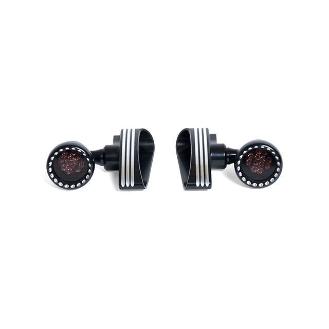ケンズファクトリー FLTR Marker Light Holder FLTR 2014Up Black/Machine Cut kens-fact…_6