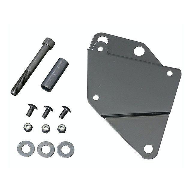 ネオファクトリー ソフテイル ツールボックスブラケット 左 ブラック Neofactory バイクの通販は 7,211円