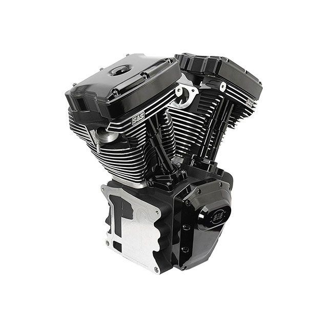 エス＆エス ダイナ T124 ロングブロックエンジン 06-17yダイナ ブラック S&amp;S