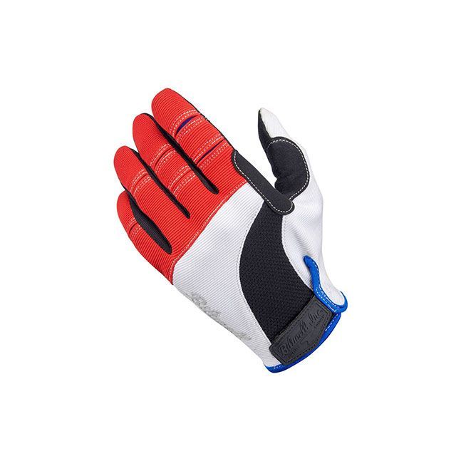 ビルトウェル モトグローブ（赤/白/青） サイズ L Biltwell バイクの通販は 5,199円