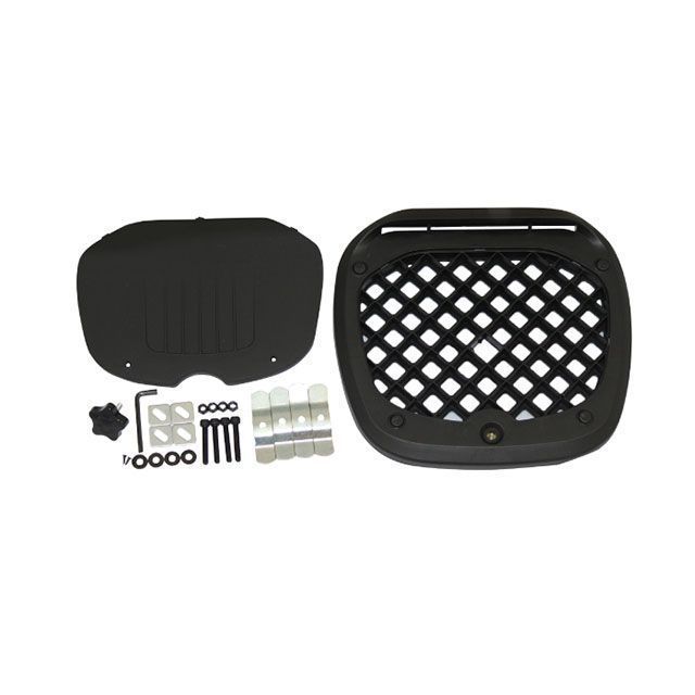 マッドマックス 汎用 バイク用 リアボックス パンドラ パニアケース 45L（ブラック） MADMAX_2
