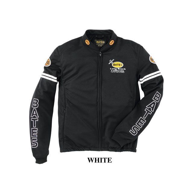 ベイツメッシュジャケットL BATES メッシュジャケット ホワイト XXL