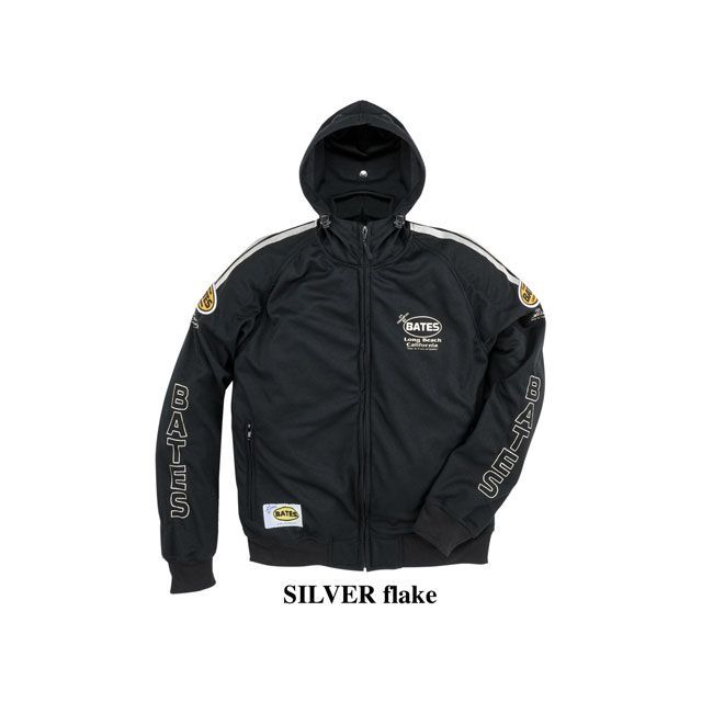 ベイツ BJCT-022P クールテックスメッシュパーカー（シルバーフレーク） サイズ L BATES